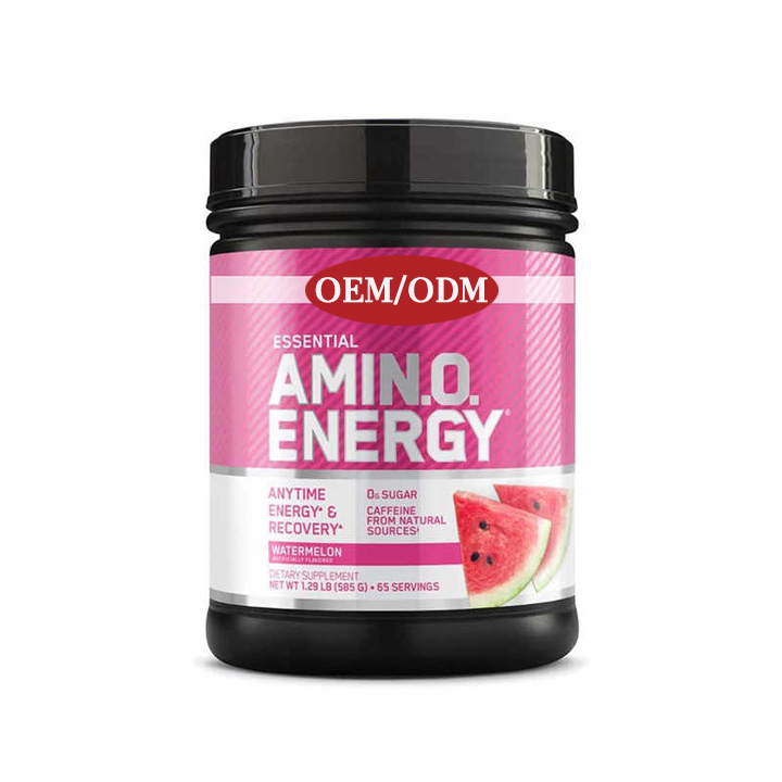 OEM Amino Energy Pre-Exercise Green Tea Containing Branched Chain Amino Acids Amino Acid Ketone Extract Energy Protien Powder
